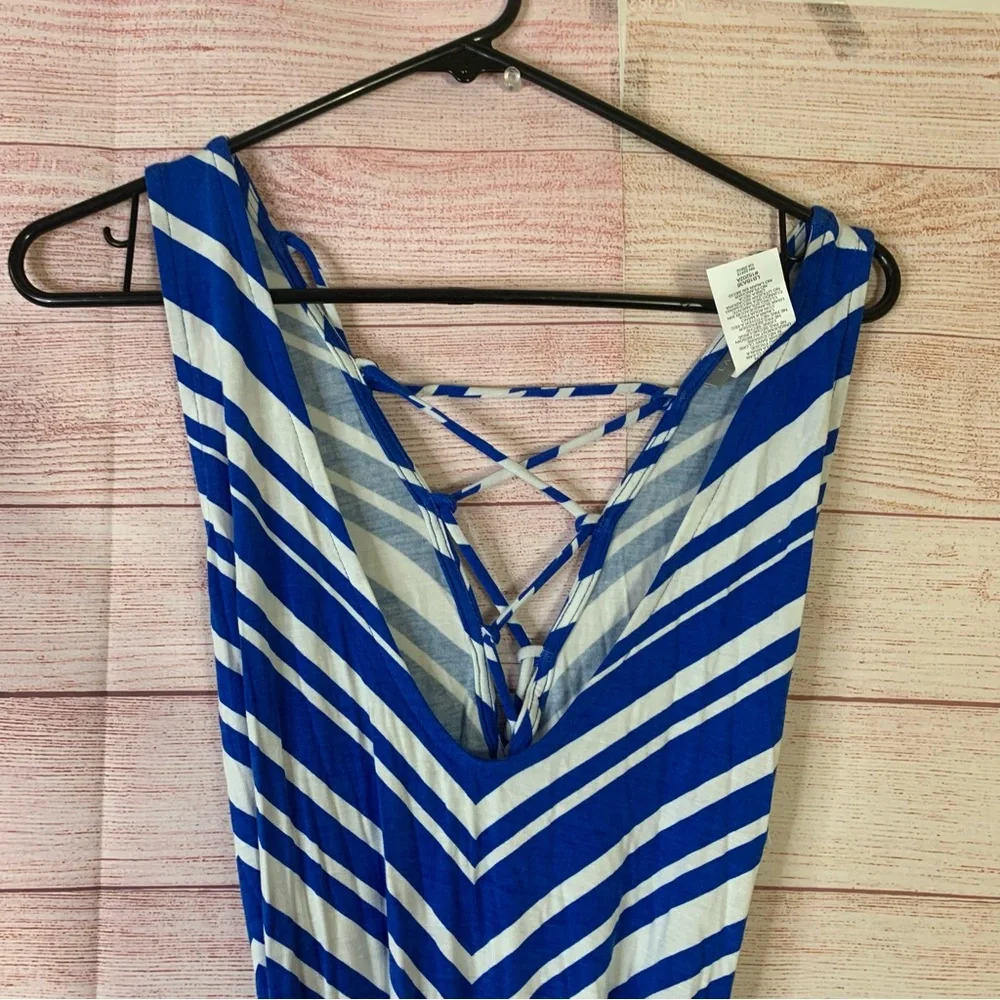 La Blanca Belted Swimsuit Biniki Coverup Maxie Dress‎ Size Large